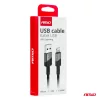 AMiO USB–Lightning kábel 3A 100cm FullLINK (03925)