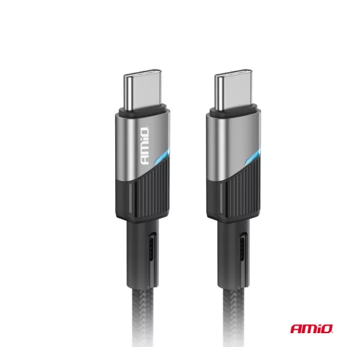 AMiO USB-C–USB-C kábel 60W 200cm FullLINK (03927)