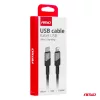 AMiO USB-C–Lightning kábel 20W 100cm FullLINK (03928)