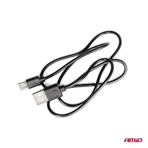 AMiO vezeték nélküli LED-es figyelmeztető lámpa távirányítóval R65 R10 12/24V (03932)