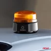 AMiO vezeték nélküli LED-es figyelmeztető lámpa távirányítóval R65 R10 12/24V (03932)