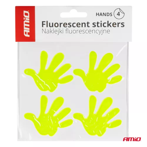 AMiO fluoreszkáló matricák készlet HANDS (03942)