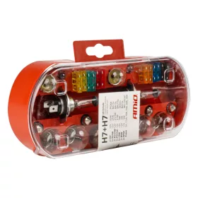 AMiO halogénizzó-készlet 30 db (H7+H7) (03959)