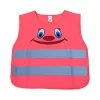 AMiO gyermek láthatósági mellény rózsaszín SMILE (03988)