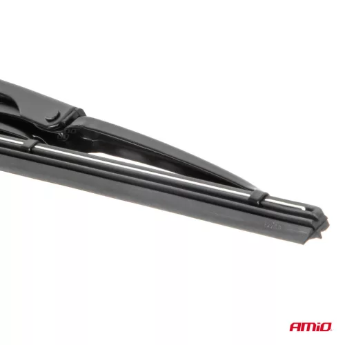 AMiO fémvázas ablaktörlő lapát U típus, méret: 28" 700mm, U alakú kampós rögzítés (04016)