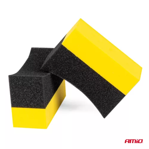 AMiO gumiápoló felhordószivacs készlet – 2 db (04018)