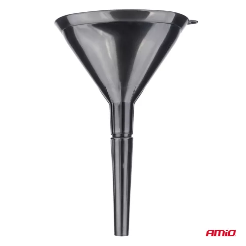 AMiO univerzális műanyag tölcsér szűrővel, háromrészes, elliptikus, 14 cm (04037)