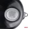 AMiO univerzális műanyag tölcsér szűrővel, háromrészes, elliptikus, 14 cm (04037)