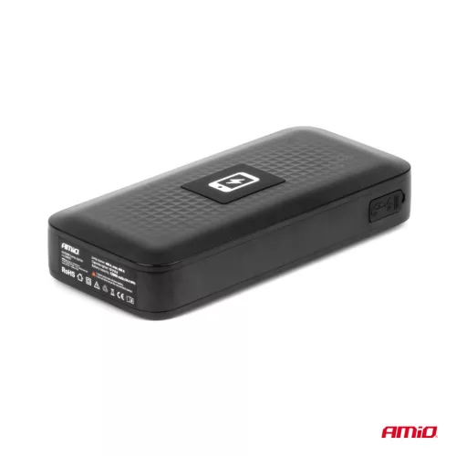 AMiO hordozható indításrásegítő powerbank 12V 12Ah 800A (04055)