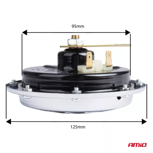 AMiO kürt króm 125 mm 12V (04074)