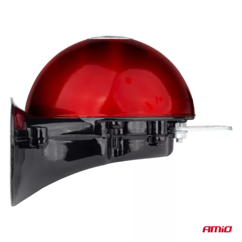 AMiO kürt készlet – 2 db piros 125mm 12V (04075)
