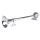 AMiO fanfárkürt króm 640mm 12V 24V (04076)