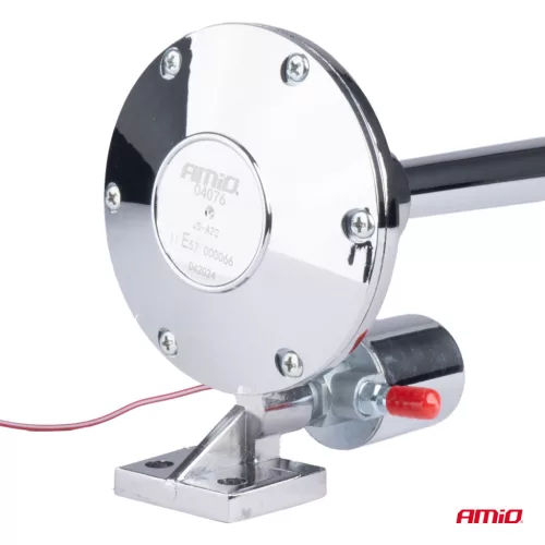 AMiO fanfárkürt króm 640mm 12V 24V (04076)