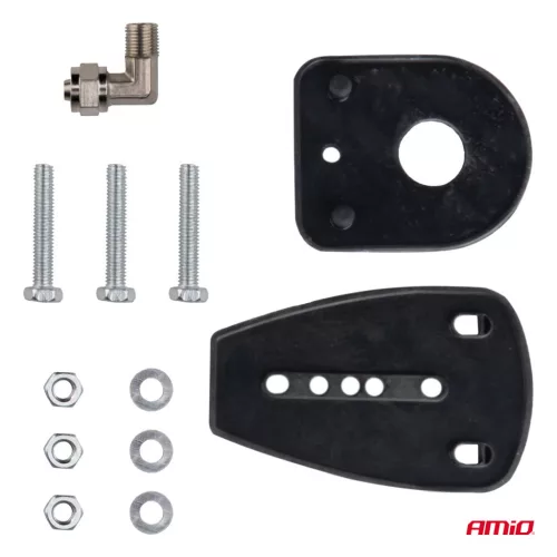 AMiO fanfárkürt króm 520mm 12V 24V HighTone (04077)