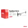 AMiO fanfárkürt króm 520mm 12V 24V HighTone (04077)