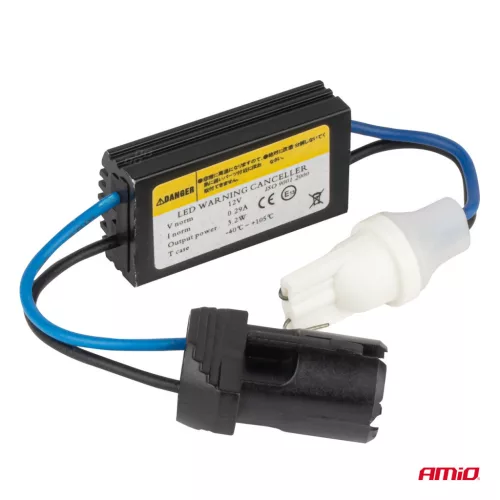 AMiO CANBUS terhelőellenállás 12V 3.2W T10 (04087)