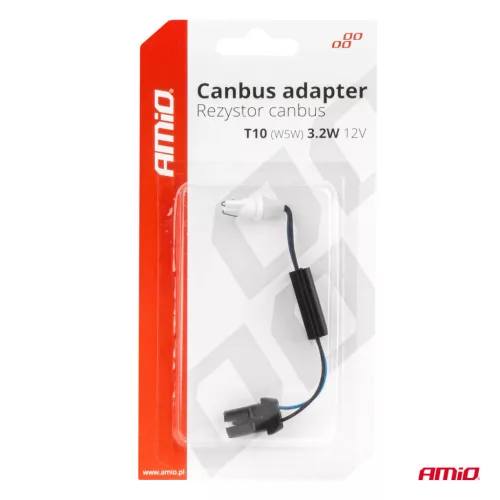 AMiO CANBUS terhelőellenállás 12V 3.2W T10 (04087)