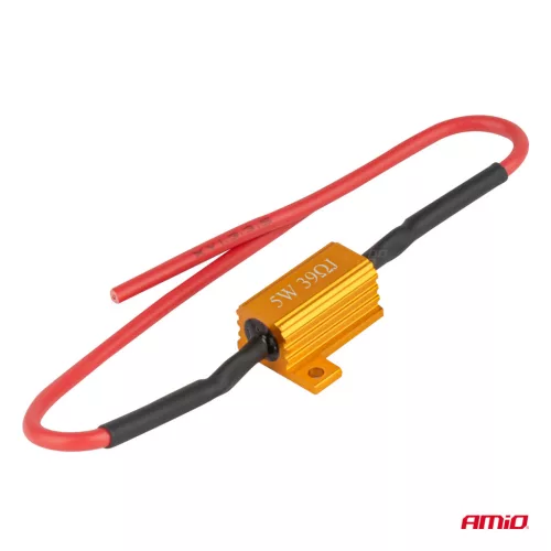 AMiO LED CANBUS terhelőellenállás, 39 Ω, 5 W (04090)