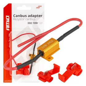 AMiO LED CANBUS terhelőellenállás, 39 Ω, 10 W (04091)