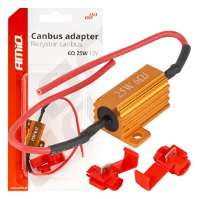 AMiO LED CANBUS terhelőellenállás, 6 Ω, 25 W (04092)