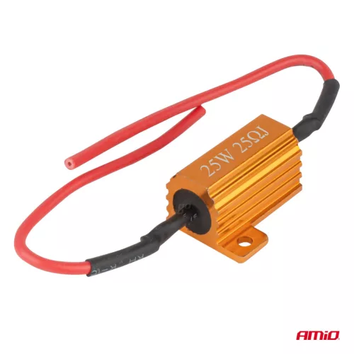 AMiO LED CANBUS terhelőellenállás, 25 Ω, 25 W (04093)