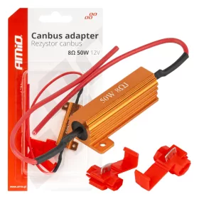 AMiO LED CANBUS terhelőellenállás, 8 Ω, 50 W (04095)