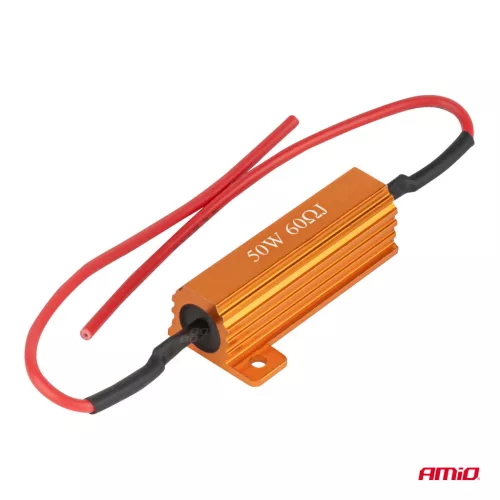 AMiO LED CANBUS terhelőellenállás, 60 Ω, 50 W (04098)