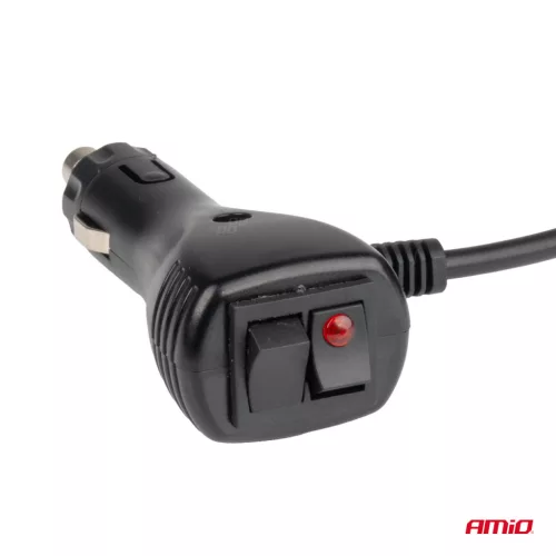 AMiO LED-es figyelmeztető lámpa nagy igénybevételre W28M 12V 24V (04105)
