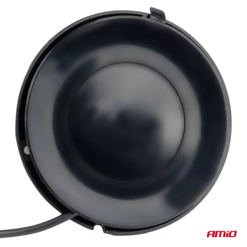 AMiO LED-es figyelmeztető lámpa nagy igénybevételre W28M 12V 24V (04105)