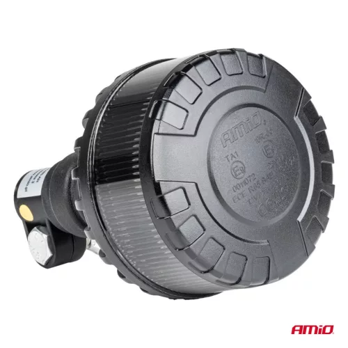 AMiO LED-es figyelmeztető lámpa nagy igénybevételre W28P 12V 24V (04107)