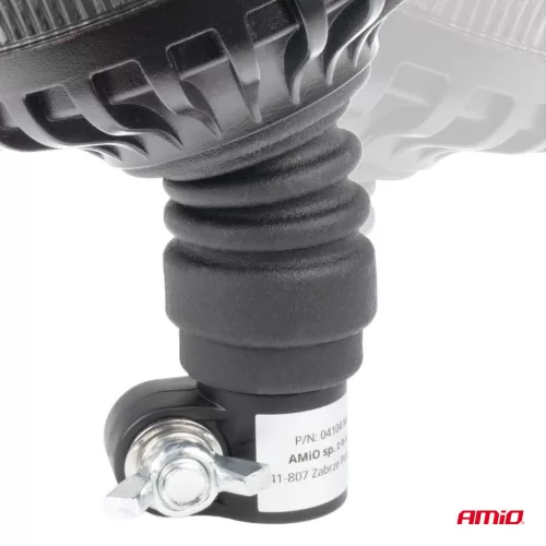 AMiO LED-es figyelmeztető lámpa nagy igénybevételre W28P 12V 24V (04107)