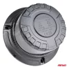 AMiO LED-es figyelmeztető lámpa nagy igénybevételre W28M 12V 24V (04108)