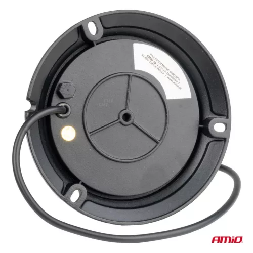 AMiO LED-es figyelmeztető lámpa nagy igénybevételre W28B 12V 24V (04109)