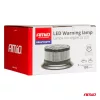 AMiO LED-es figyelmeztető lámpa nagy igénybevételre W28B 12V 24V (04109)