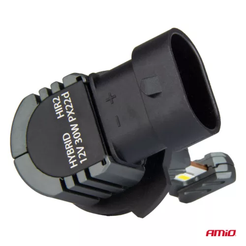 AMiO LED fényszóróizzók Hybrid sorozat HIR2 6000K CANBUS 60W (04119)