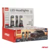 AMiO LED fényszóróizzók Hybrid sorozat H1 H3 H4 H7 HB3 HB4 6000K CANBUS 16 készlet (04120)