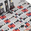AMiO LED fényszóróizzók Hybrid sorozat H1 H3 H4 H7 HB3 HB4 6000K CANBUS 16 készlet (04120)