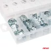 AMiO acél csavaros tömlőbilincsek készlet 34 db (04126)