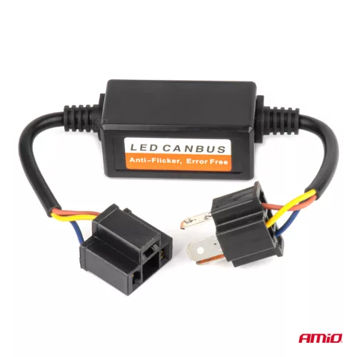 AMiO LED CANBUS terhelőellenállás, 120 Ω, 3 W, H4 (04127)