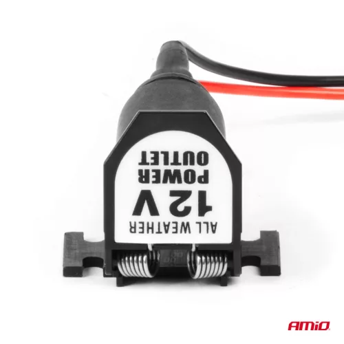AMiO szivargyújtóaljzat fedéllel 12/24V (04128)