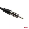 AMiO zavarszűrős autóantenna-erősítő 12V (04133)