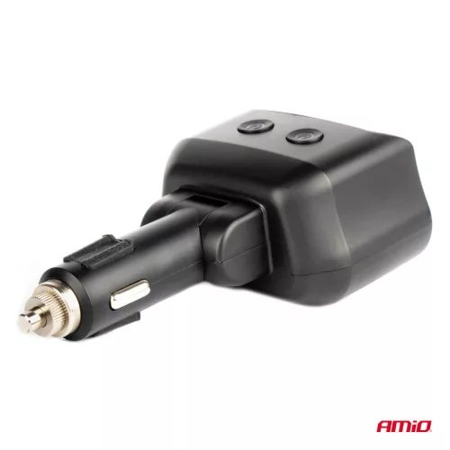AMiO dupla szivargyújtó-elosztó 2xUSB 1xUSB C 12/24V max. 200W (04173)