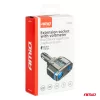AMiO dupla szivargyújtó-elosztó PD30W PD20W QC3.0 12/24V max. 200W (04174)