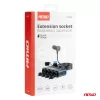 AMiO négyes szivargyújtó-elosztó PD30W QC3.0 12/24V max. 216W (04175)
