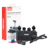 AMiO négyes szivargyújtó-elosztó PD30W QC3.0 12/24V max. 216W (04175)