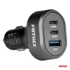 AMiO gyors autós töltő 3.0 PD65W PD20W (04177)