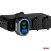 AMiO gyors autós töltő 3.0 PD65W PD20W (04177)
