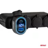 AMiO gyors autós töltő – feszültség LED kijelző 3.0 PD30W (04178)