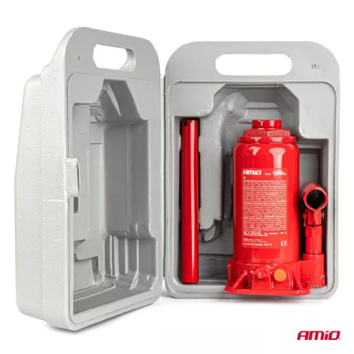 AMiO hidraulikus palackemelő 10T PVC doboz (04184)