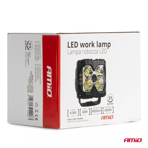 AMiO munkalámpa AWL67 60W 6500K 6000lm 9-36V (04208)